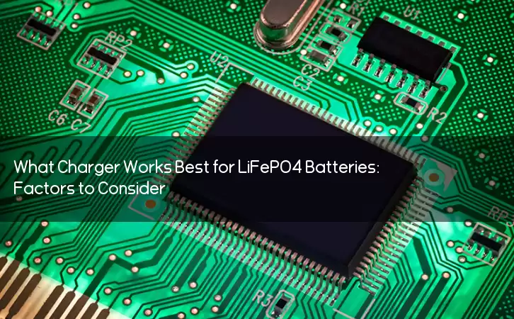 What Charger Works Best for LiFePO4 Batteries: Factors to Consider