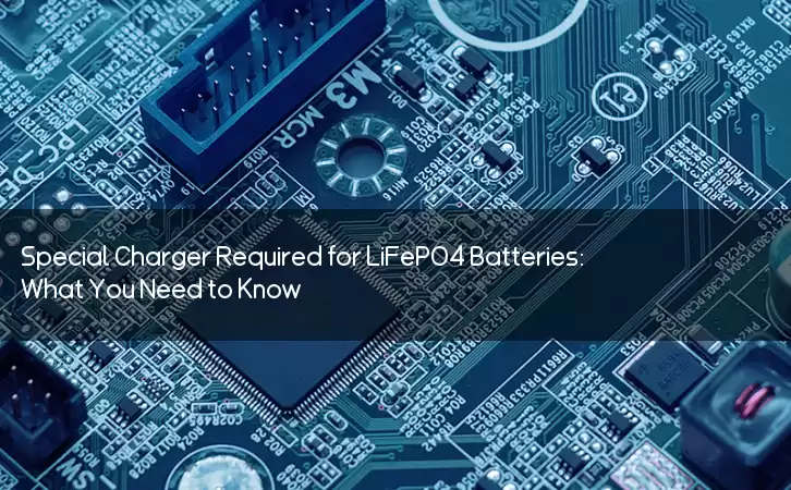Special Charger Required for LiFePO4 Batteries: What You Need to Know