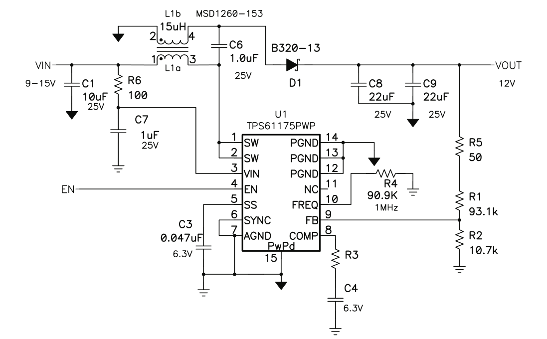 Buck-Boost Circuit Design — figure 1