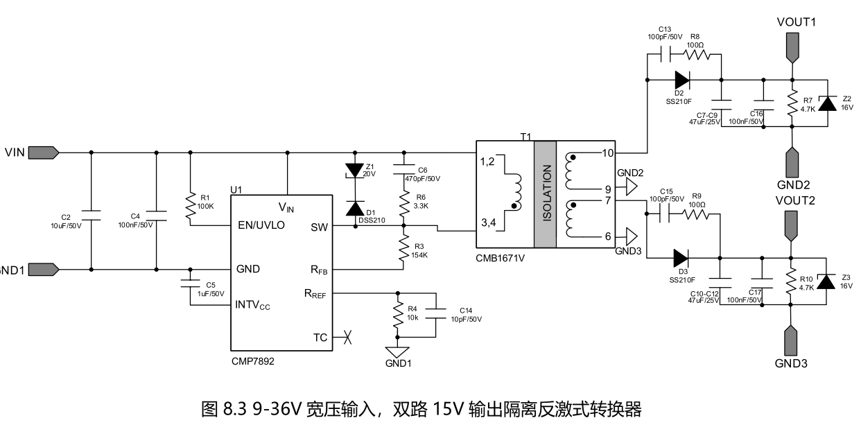 Isolated DC-DC Circuit Design — figure 2