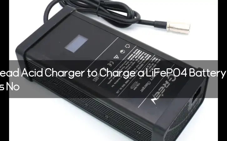 Can You Use a Lead Acid Charger to Charge a LiFePO4 Battery? The Answer is No!