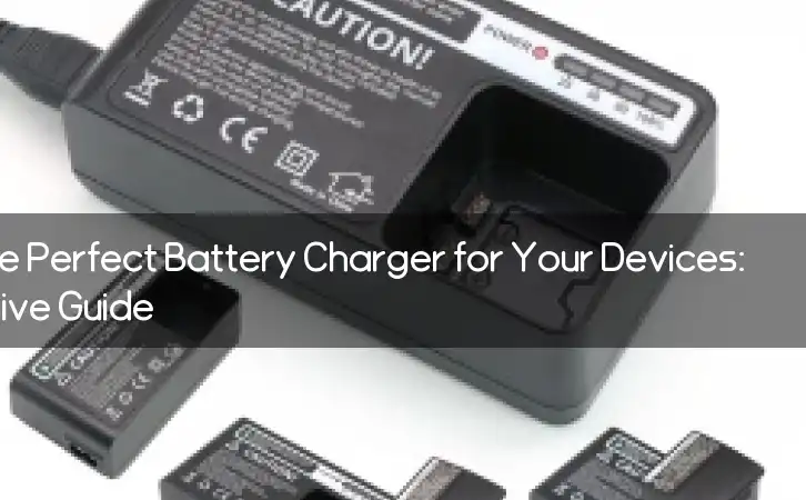 How to Choose the Perfect Battery Charger for Your Devices: A Comprehensive Guide