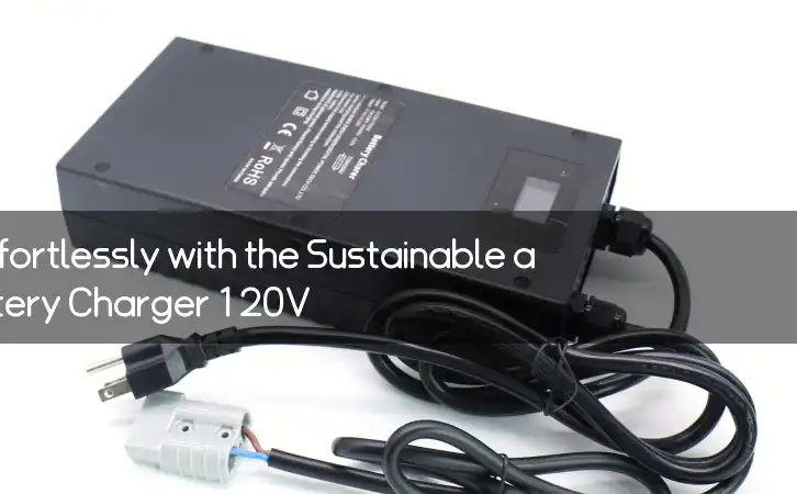 Charge Your Batteries Effortlessly with the Sustainable and Efficient Power Battery Charger 120V