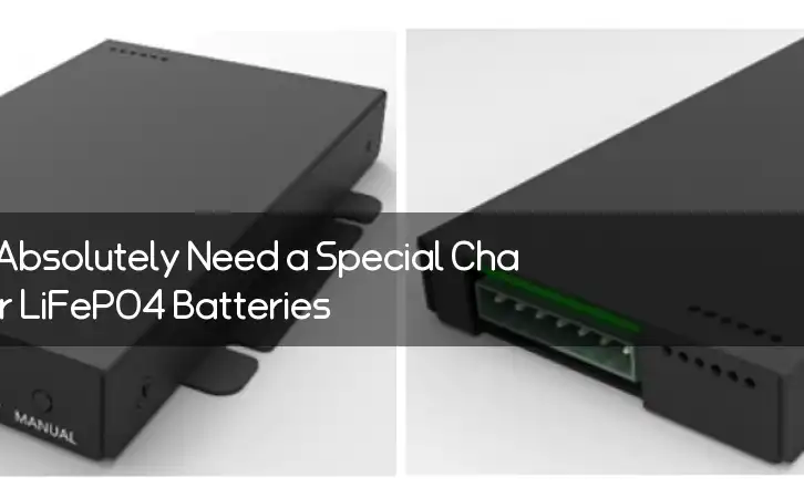 Why You Absolutely Need a Special Charger for LiFePO4 Batteries