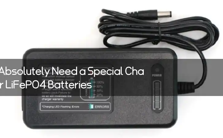 Why You Absolutely Need a Special Charger for LiFePO4 Batteries