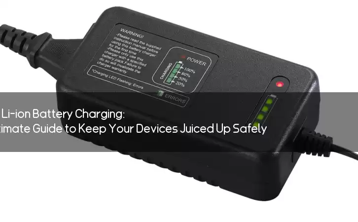 Mastering Li-ion Battery Charging: The Ultimate Guide to Keep Your Devices Juiced Up Safely