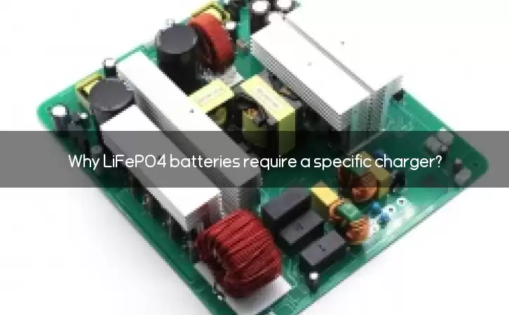 Why LiFePO4 batteries require a specific charger?