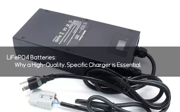 LiFePO4 Batteries: Why a High-Quality, Specific Charger is Essential