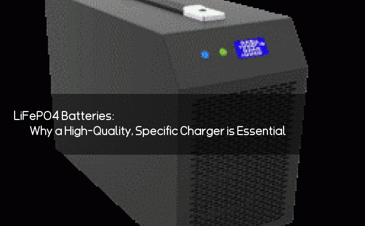 LiFePO4 Batteries: Why a High-Quality, Specific Charger is Essential