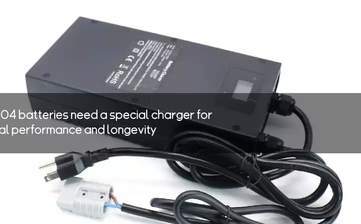 Do LiFePO4 batteries need a special charger for optimal performance and longevity?