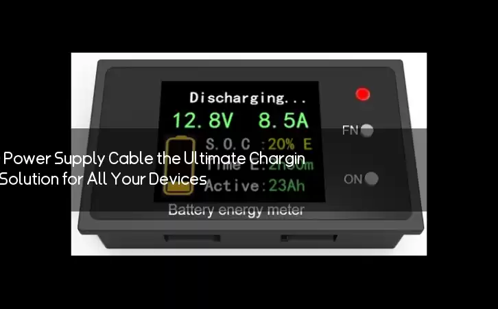 Is PD Power Supply Cable the Ultimate Charging Solution for All Your Devices?