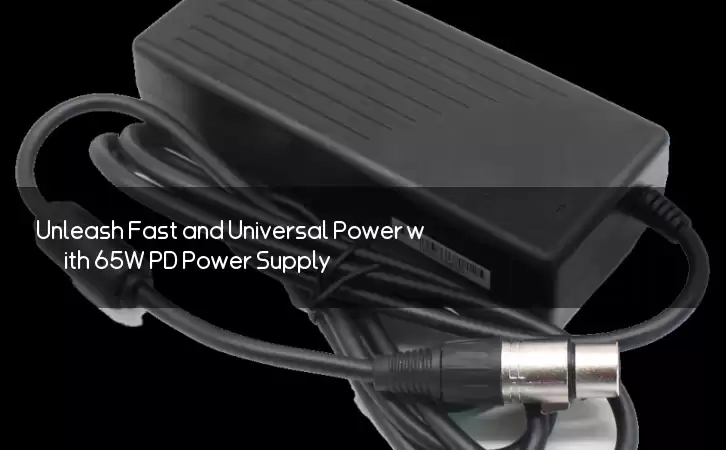 Unleash Fast and Universal Power with 65W PD Power Supply