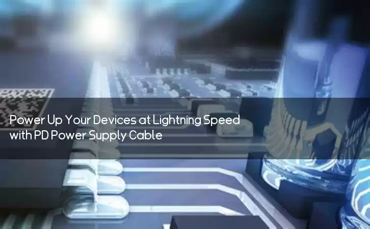 Power Up Your Devices at Lightning Speed with PD Power Supply Cable