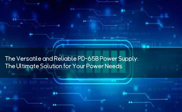 The Versatile and Reliable PD-65B Power Supply: The Ultimate Solution for Your Power Needs