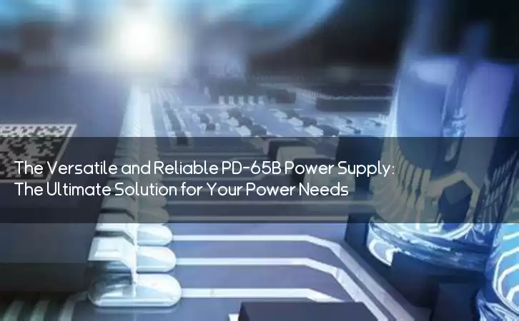 The Versatile and Reliable PD-65B Power Supply: The Ultimate Solution for Your Power Needs