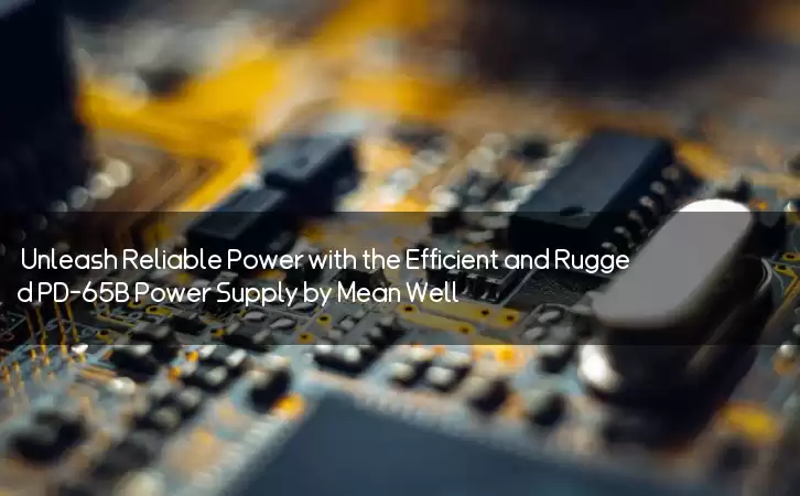 Unleash Reliable Power with the Efficient and Rugged PD-65B Power Supply by Mean Well