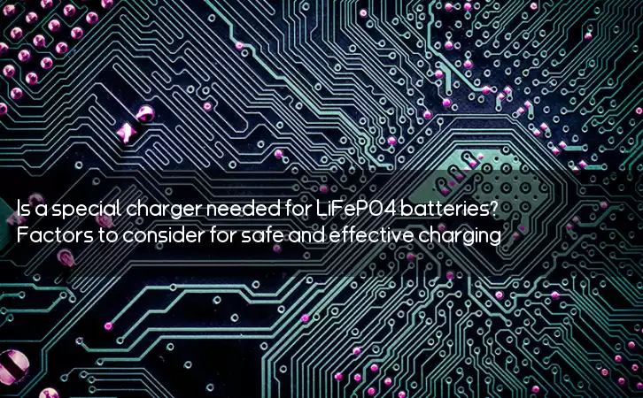 Is a special charger needed for LiFePO4 batteries? Factors to consider for safe and effective charging