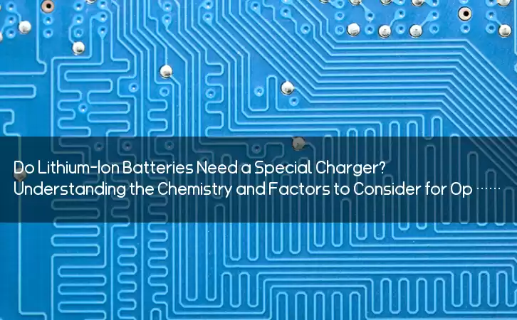 Do Lithium-Ion Batteries Need a Special Charger? Understanding the Chemistry and Factors to Consider for Optimal Performance and Lifespan