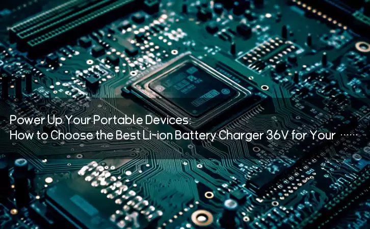 Power Up Your Portable Devices: How to Choose the Best Li-ion Battery Charger 36V for Your Needs