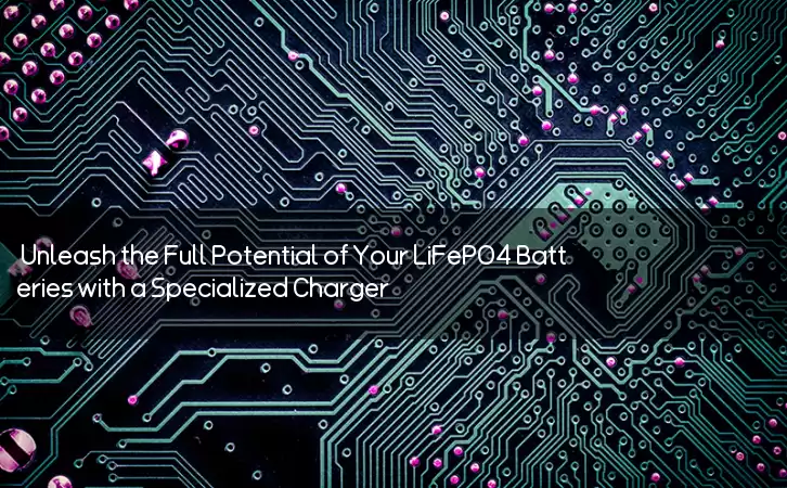 Unleash the Full Potential of Your LiFePO4 Batteries with a Specialized Charger