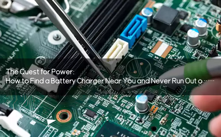 The Quest for Power: How to Find a Battery Charger Near You and Never Run Out of Juice Again