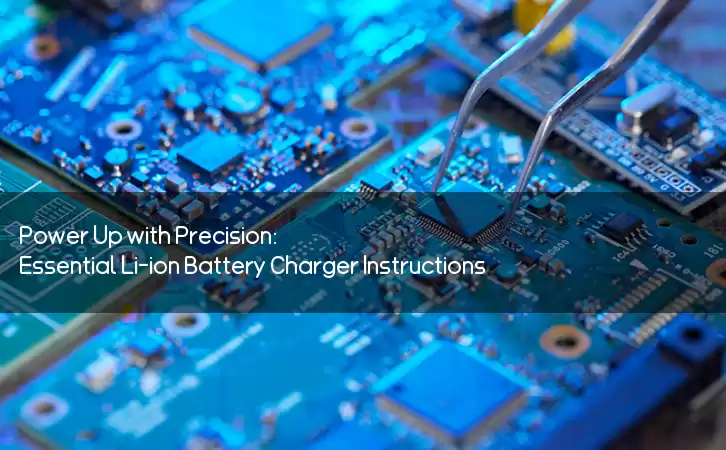 Power Up with Precision: Essential Li-ion Battery Charger Instructions