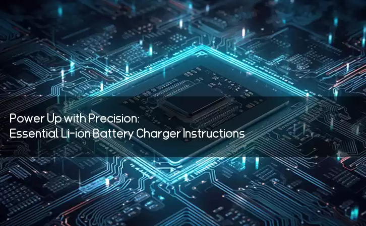 Power Up with Precision: Essential Li-ion Battery Charger Instructions