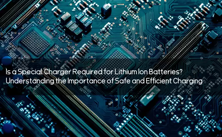 Is a Special Charger Required for Lithium Ion Batteries? Understanding the Importance of Safe and Efficient Charging
