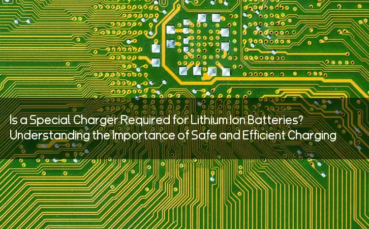 Is a Special Charger Required for Lithium Ion Batteries? Understanding the Importance of Safe and Efficient Charging