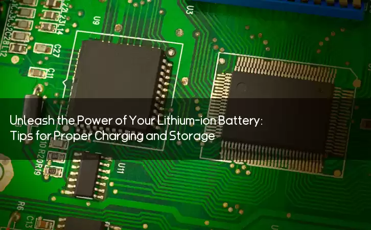 Unleash the Power of Your Lithium-ion Battery: Tips for Proper Charging and Storage
