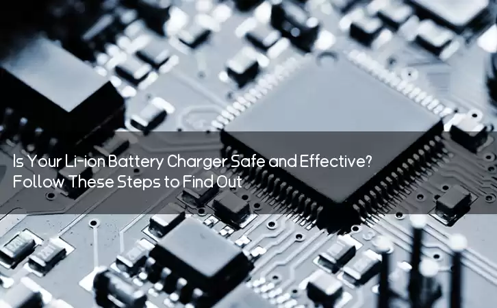 Is Your Li-ion Battery Charger Safe and Effective? Follow These Steps to Find Out!