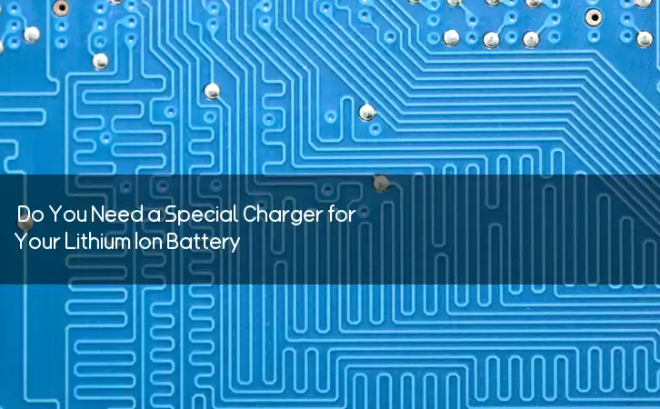 Do You Need a Special Charger for Your Lithium Ion Battery?
