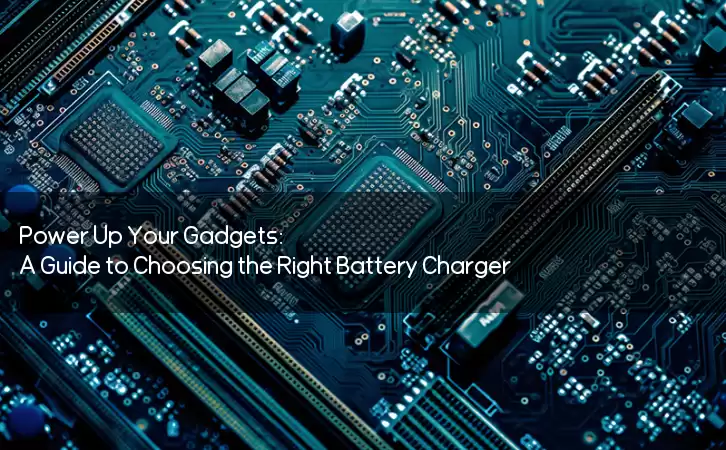Power Up Your Gadgets: A Guide to Choosing the Right Battery Charger