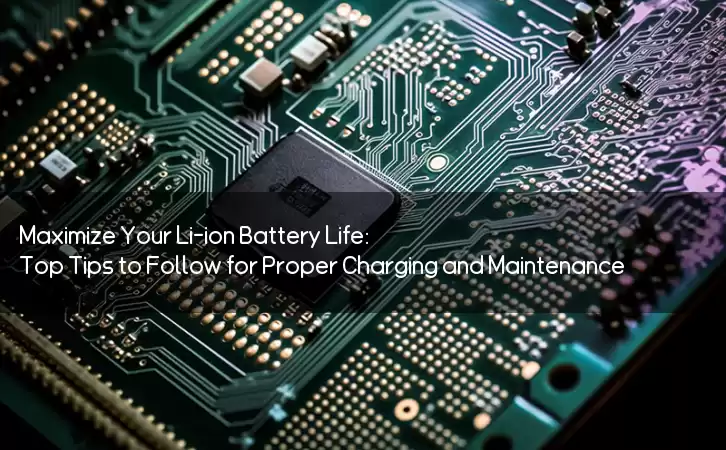 Maximize Your Li-ion Battery Life: Top Tips to Follow for Proper Charging and Maintenance