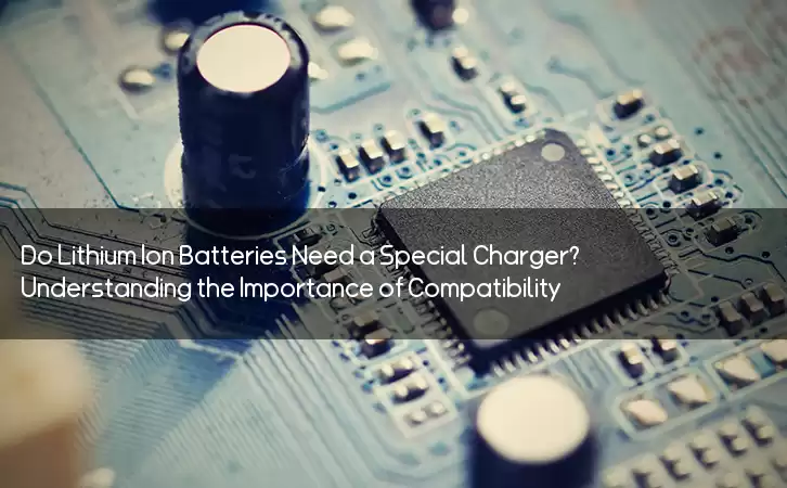 Do Lithium Ion Batteries Need a Special Charger? Understanding the Importance of Compatibility