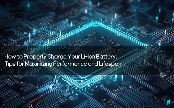How to Properly Charge Your Li-Ion Battery: Tips for Maximizing Performance and Lifespan