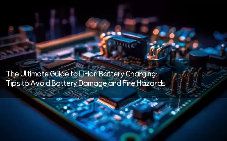 The Ultimate Guide to Li-ion Battery Charging: Tips to Avoid Battery Damage and Fire Hazards