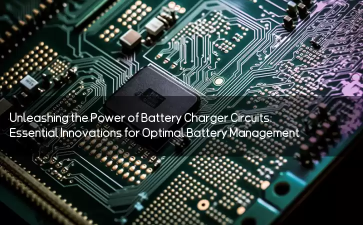 Unleashing the Power of Battery Charger Circuits: Essential Innovations for Optimal Battery Management