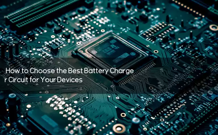 How to Choose the Best Battery Charger Circuit for Your Devices?