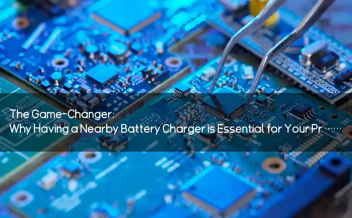 The Game-Changer: Why Having a Nearby Battery Charger is Essential for Your Productivity and Peace of Mind