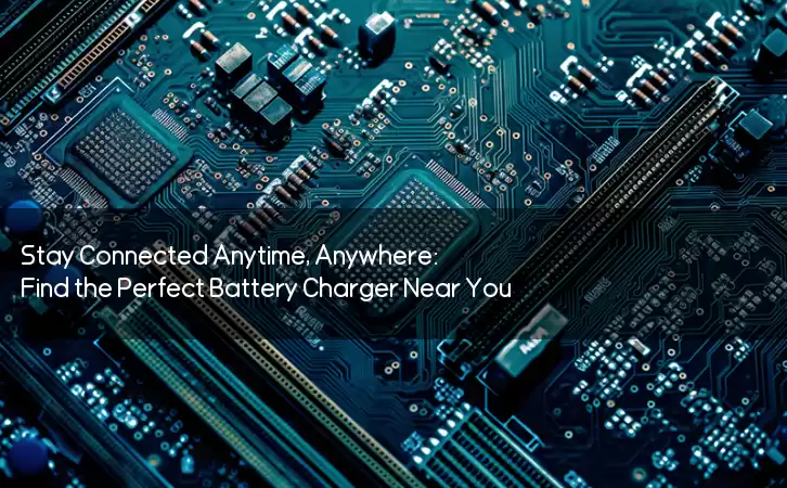 Stay Connected Anytime, Anywhere: Find the Perfect Battery Charger Near You