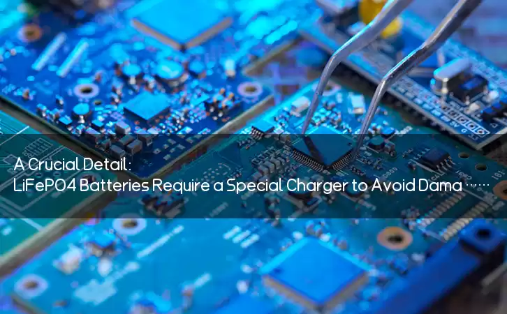 A Crucial Detail: LiFePO4 Batteries Require a Special Charger to Avoid Damage and Danger