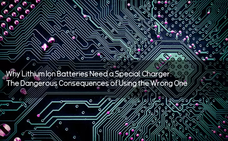 Why Lithium Ion Batteries Need a Special Charger: The Dangerous Consequences of Using the Wrong One