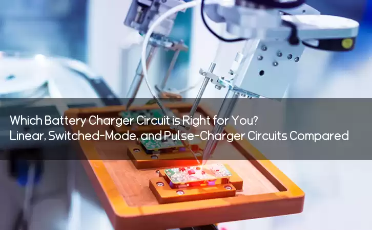 Which Battery Charger Circuit is Right for You? Linear, Switched-Mode, and Pulse-Charger Circuits Compared