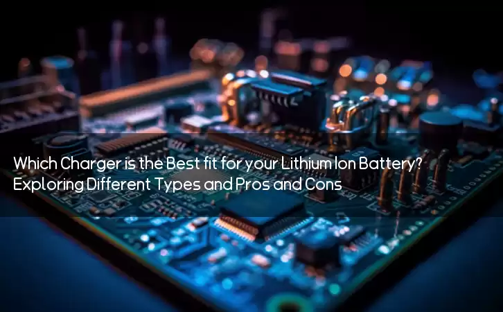 Which Charger is the Best fit for your Lithium Ion Battery? Exploring Different Types and Pros and Cons