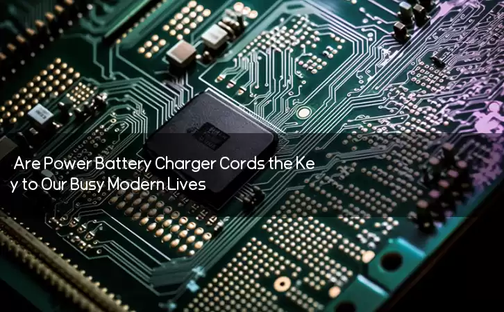 Are Power Battery Charger Cords the Key to Our Busy Modern Lives?