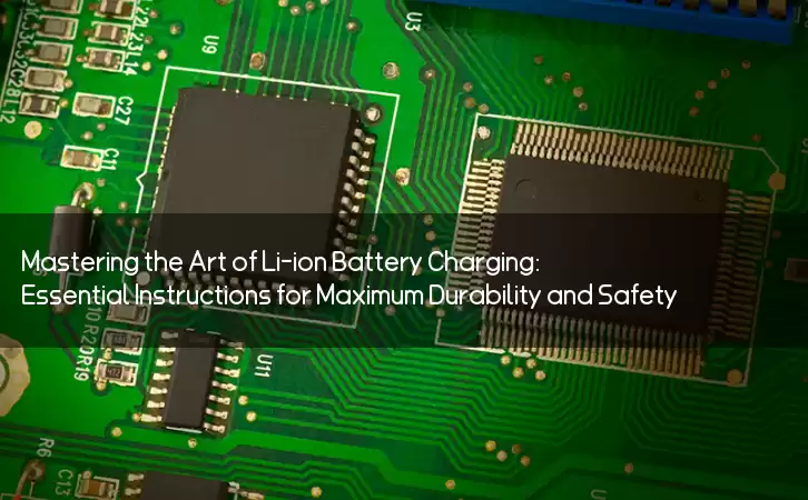 Mastering the Art of Li-ion Battery Charging: Essential Instructions for Maximum Durability and Safety