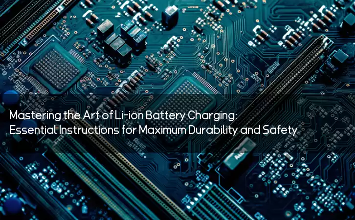 Mastering the Art of Li-ion Battery Charging: Essential Instructions for Maximum Durability and Safety