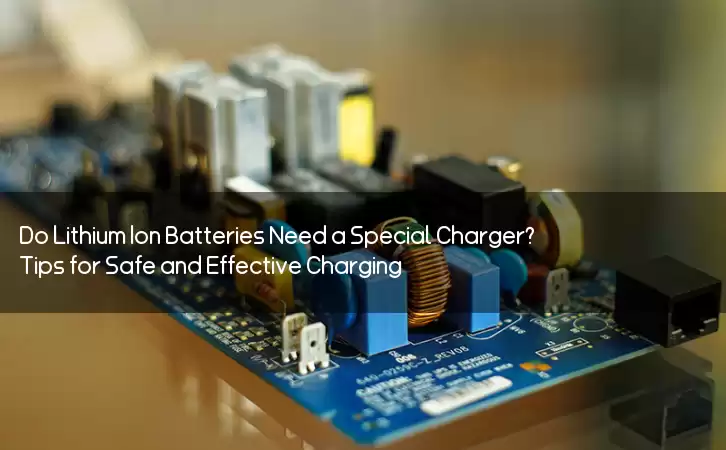 Do Lithium Ion Batteries Need a Special Charger? Tips for Safe and Effective Charging