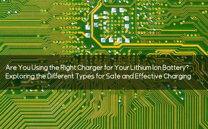 Are You Using the Right Charger for Your Lithium Ion Battery? Exploring the Different Types for Safe and Effective Charging